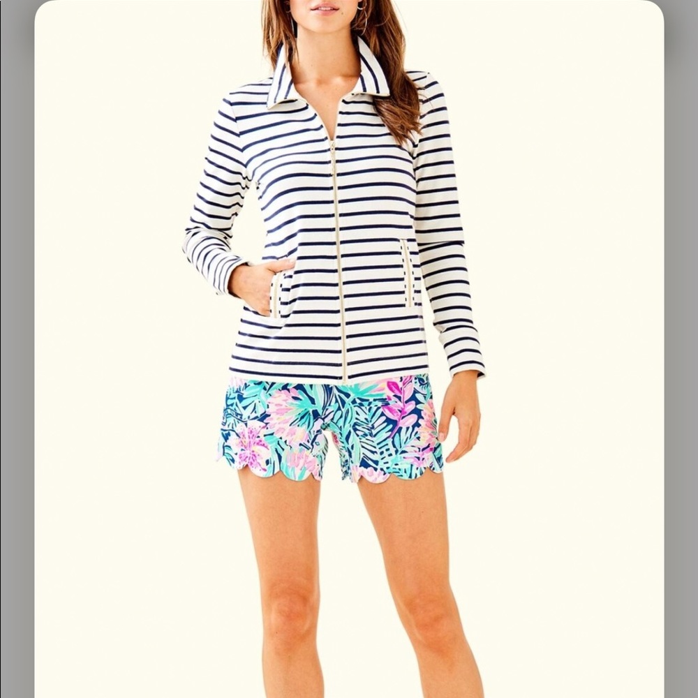 Lilly Pulitzer UPF 50+ Bennett Zip Up -NWT